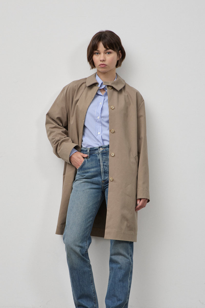 Rizzi Trench Coat in Cotton