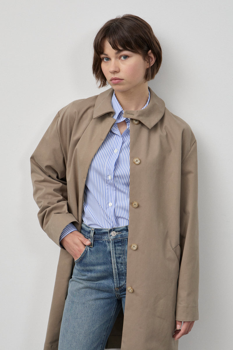 Rizzi Trench Coat in Cotton