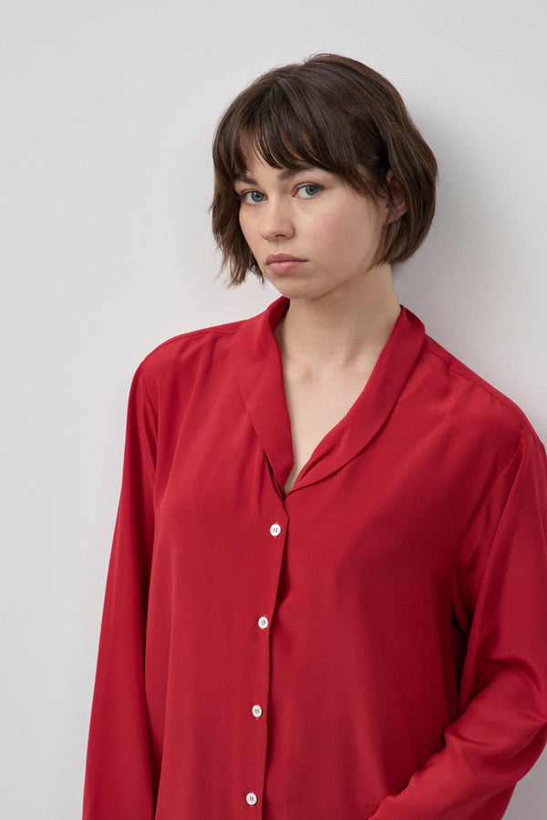 Hathaway Shirt in Silk