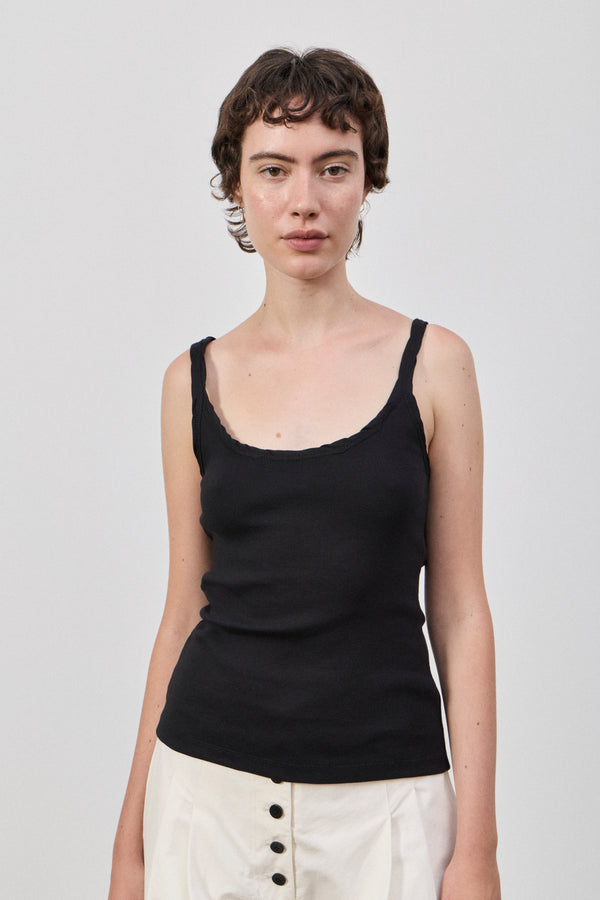 Billie Singlet in Organic Cotton