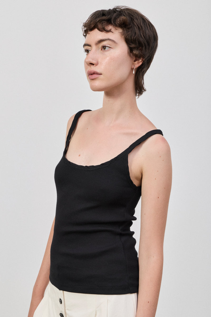 Billie Singlet in Organic Cotton