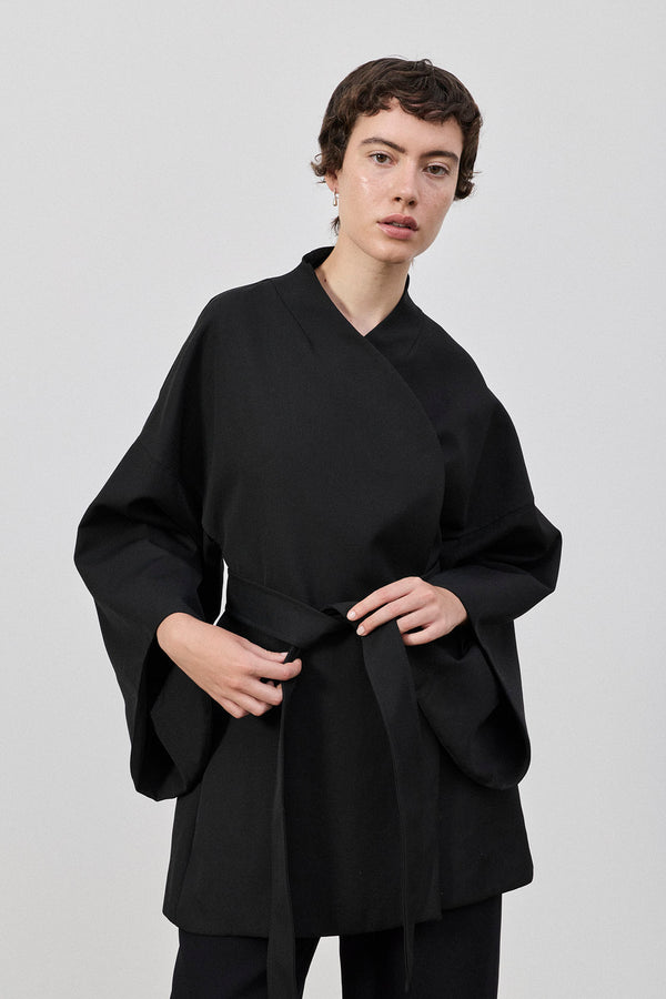 Noah Kimono in Wool