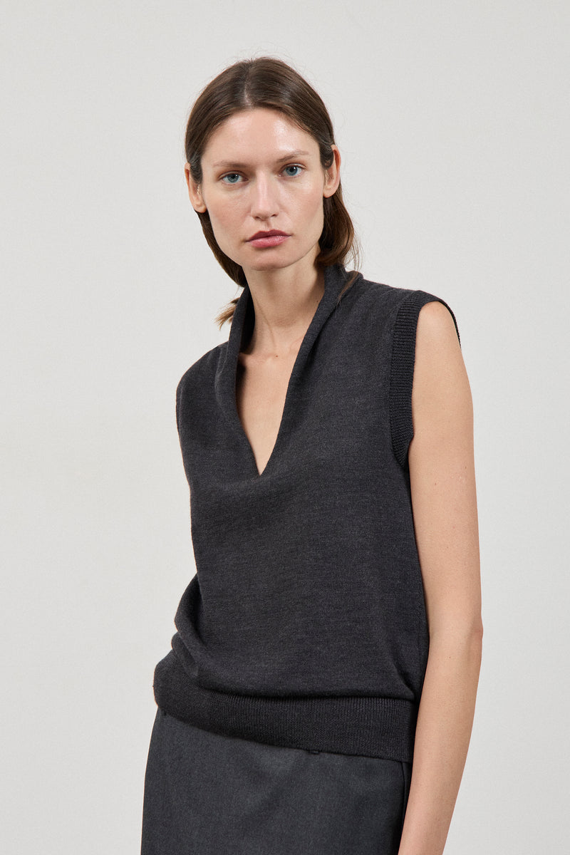 Kerala Vest in Wool