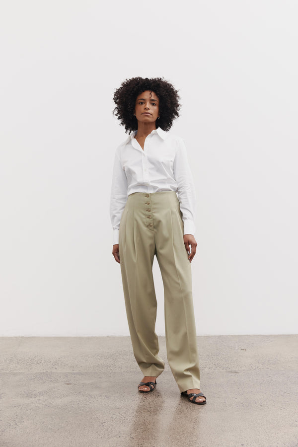 The Manfred Pant - Warm Sage