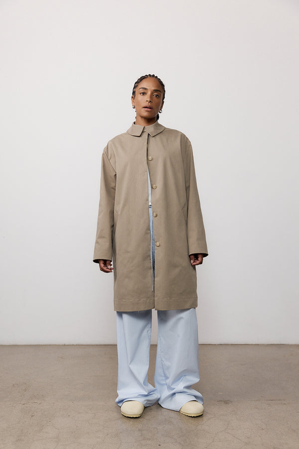 Rizzi Trench Coat in Cotton