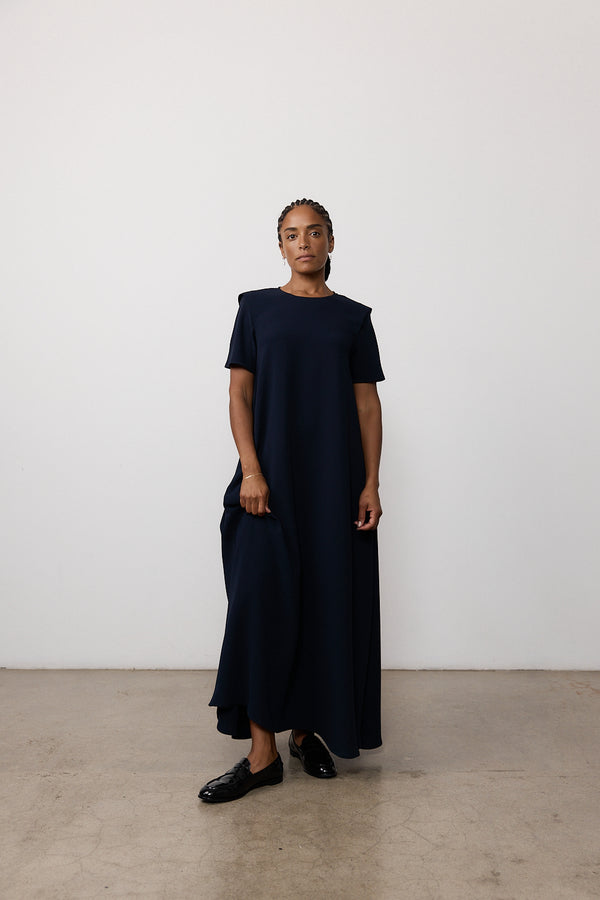 Phoebe Dress in Triacetate and Polyester