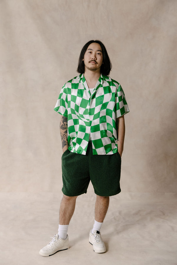The Time Waster Shorts - Forest Green